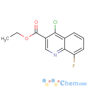 CAS No:56824-90-9 ethyl 4-chloro-8-fluoroquinoline-3-carboxylate