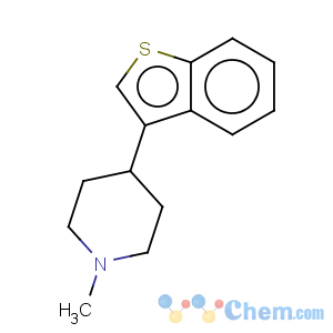 CAS No:56839-02-2 4-benzo[b]thiophen-3-yl-1-methyl-piperidine