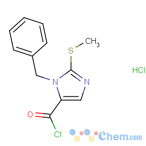 CAS No:568577-86-6 3-benzyl-2-methylsulfanylimidazole-4-carbonyl chloride