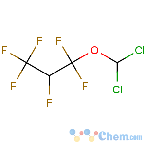 CAS No:56860-82-3 Propane,1-(dichloromethoxy)-1,1,2,3,3,3-hexafluoro-