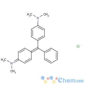 CAS No:569-64-2 [4-[[4-(dimethylamino)phenyl]-phenylmethylidene]cyclohexa-2,<br />5-dien-1-ylidene]-dimethylazanium