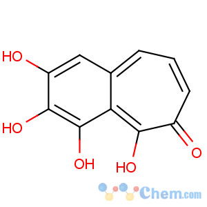 CAS No:569-77-7 2,3,4,5-tetrahydroxybenzo[7]annulen-6-one