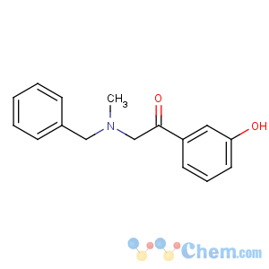 CAS No:56917-44-3 2-[benzyl(methyl)amino]-1-(3-hydroxyphenyl)ethanone