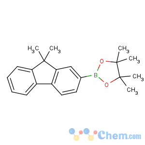CAS No:569343-09-5 2-(9,9-dimethylfluoren-2-yl)-4,4,5,5-tetramethyl-1,3,2-dioxaborolane