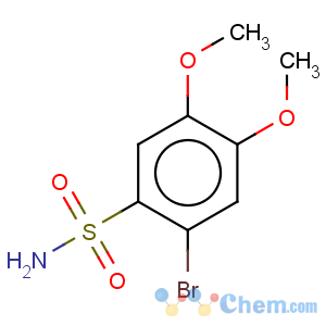 CAS No:56948-10-8 2-bromo-4,5-dimethoxybenzenesulfonamide