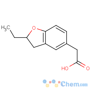 CAS No:56983-13-2 2-(2-ethyl-2,3-dihydro-1-benzofuran-5-yl)acetic acid