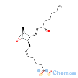 CAS No:56985-32-1 5-Heptenoic acid,7-[(1S,4R,5S,6R)-5-[(1E,3S)-3-hydroxy-1-octen-1-yl]-2-oxabicyclo[2.2.1]hept-6-yl]-,(5Z)-