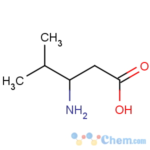 CAS No:5699-54-7 3-amino-4-methylpentanoic acid