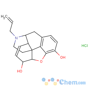 CAS No:57-29-4 (4R,4aR,7S,7aR,12bS)-3-prop-2-enyl-2,4,4a,7,7a,13-hexahydro-1H-4,<br />12-methanobenzofuro[3,2-e]isoquinoline-7,9-diol