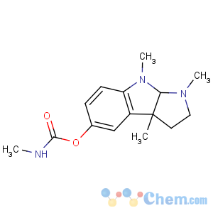 CAS No:57-47-6 [(3aR,8bS)-3,4,8b-trimethyl-2,3a-dihydro-1H-pyrrolo[2,3-b]indol-7-yl]<br />N-methylcarbamate