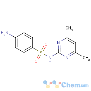 CAS No:57-68-1 4-amino-N-(4,6-dimethylpyrimidin-2-yl)benzenesulfonamide