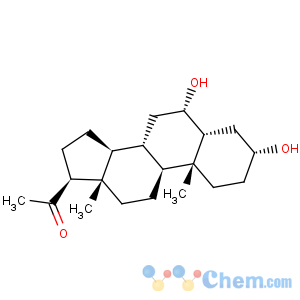 CAS No:570-78-5 Pregnan-20-one,3,6-dihydroxy-, (3a,5b,6a)-