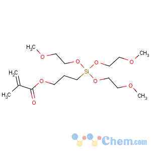 CAS No:57069-48-4 2-Propenoic acid,2-methyl-, 3-[tris(2-methoxyethoxy)silyl]propyl ester
