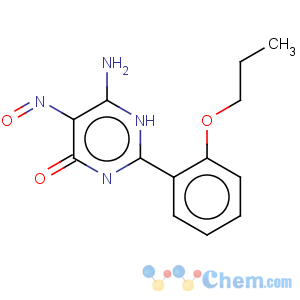 CAS No:57075-57-7 6-amino-5-nitroso-2-(2-propoxyphenyl)-4(1h)-pyrimidinone