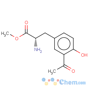 CAS No:57085-32-2 (s)-3-(3-acetyl-4-hydroxy-phenyl)-2-amino-propionic acid methyl ester