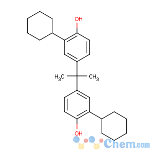 CAS No:57100-74-0 2-cyclohexyl-4-[2-(3-cyclohexyl-4-hydroxyphenyl)propan-2-yl]phenol