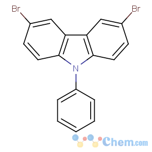 CAS No:57103-20-5 3,6-dibromo-9-phenylcarbazole