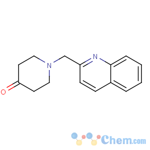 CAS No:571147-27-8 1-(quinolin-2-ylmethyl)piperidin-4-one