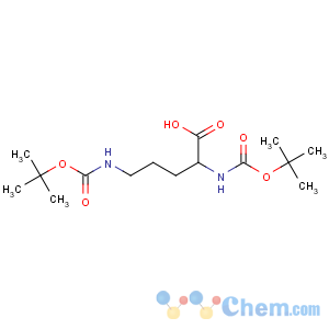 CAS No:57133-29-6 (2S)-2,5-bis[(2-methylpropan-2-yl)oxycarbonylamino]pentanoic acid