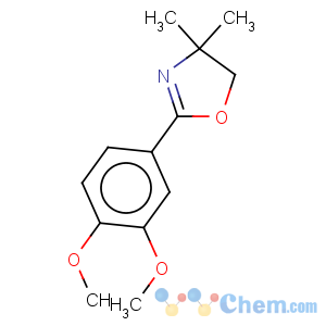 CAS No:57193-17-6 Oxazole,2-(3,4-dimethoxyphenyl)-4,5-dihydro-4,4-dimethyl-