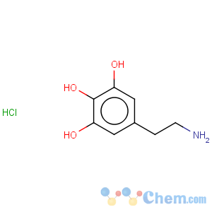 CAS No:5720-26-3 1,2,3-Benzenetriol,5-(2-aminoethyl)-, hydrochloride (1:1)