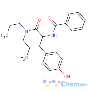 CAS No:57227-09-5 N-[1-(dipropylamino)-3-(4-hydroxyphenyl)-1-oxopropan-2-yl]benzamide