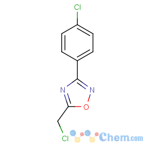 CAS No:57238-75-2 5-(chloromethyl)-3-(4-chlorophenyl)-1,2,4-oxadiazole