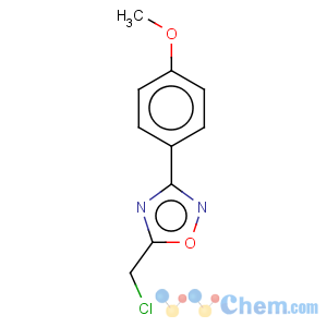 CAS No:57238-76-3 1,2,4-Oxadiazole,5-(chloromethyl)-3-(4-methoxyphenyl)-