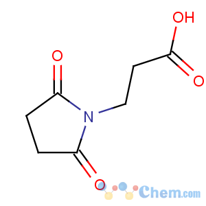 CAS No:5724-76-5 1-Pyrrolidinepropanoicacid, 2,5-dioxo-
