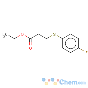 CAS No:57247-34-4 ethyl 3-[(4-fluorophenyl)thio]propanoate