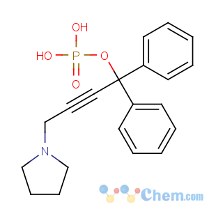 CAS No:57248-89-2 alpha-phenyl-alpha-[3-(1-pyrrolidinyl)prop-1-ynyl]toluene-alpha-ol phosphate