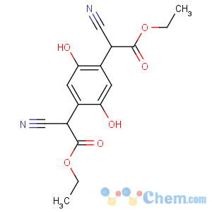 CAS No:57271-90-6 1,4-Benzenediaceticacid, a1,a4-dicyano-2,5-dihydroxy-, 1,4-diethyl ester