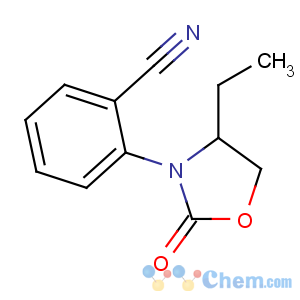 CAS No:572923-15-0 2-[(4S)-4-ethyl-2-oxo-1,3-oxazolidin-3-yl]benzonitrile