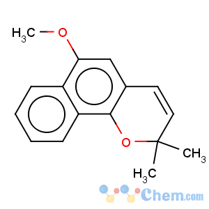 CAS No:573-13-7 6-methoxy-2,2-dimethyl-2h-benzo[h]chromene