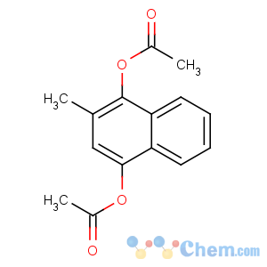 CAS No:573-20-6 (4-acetyloxy-3-methylnaphthalen-1-yl) acetate
