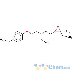 CAS No:57342-02-6 Oxirane,2-ethyl-3-[3-ethyl-5-(4-ethylphenoxy)pentyl]-2-methyl-