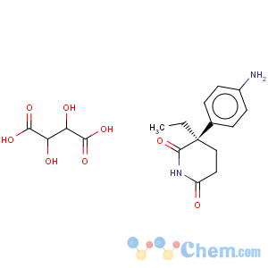 CAS No:57344-88-4 r-(+)-aminoglutethimide tartrate salt