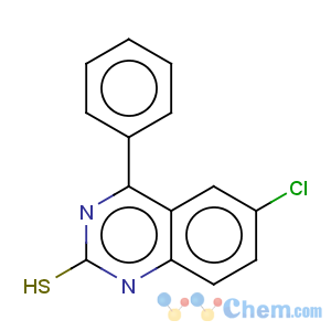 CAS No:57370-19-1 2(1H)-Quinazolinethione, 6-chloro-4-phenyl-