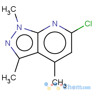 CAS No:57411-64-0 6-Chloro-1,3,4-trimethyl-1H-pyrazolo(3,4-B)pyridine
