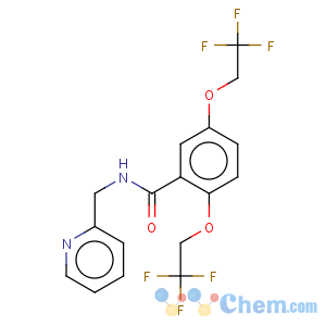 CAS No:57415-36-8 Benzamide,N-(2-pyridinylmethyl)-2,5-bis(2,2,2-trifluoroethoxy)-