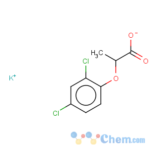 CAS No:5746-17-8 Propanoic acid,2-(2,4-dichlorophenoxy)-, potassium salt (1:1)