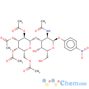 CAS No:57467-12-6 4-nitrophenyl2-acetamido-3-o-(2,3,4,6-tetra-o-acetyl-b-d-galactopyranosyl)-2-deoxy-a-d-galactopyranoside