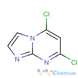 CAS No:57473-32-2 5,7-dichloroimidazo[1,2-a]pyrimidine