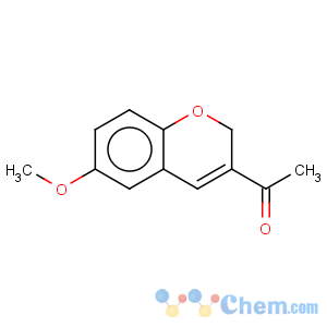 CAS No:57543-56-3 Ethanone,1-(6-methoxy-2H-1-benzopyran-3-yl)-