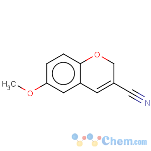 CAS No:57543-71-2 2H-1-Benzopyran-3-carbonitrile,6-methoxy-