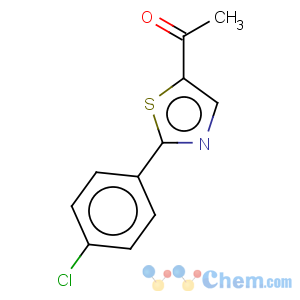CAS No:57560-99-3 Ethanone,1-[2-(4-chlorophenyl)-5-thiazolyl]-