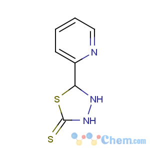 CAS No:5757-43-7 5-pyridin-2-yl-1,3,4-thiadiazolidine-2-thione