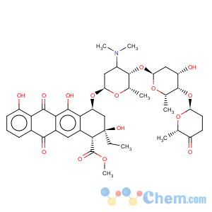 CAS No:57576-44-0 aclarubicin free base