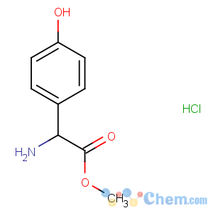 CAS No:57591-61-4 methyl (2R)-2-amino-2-(4-hydroxyphenyl)acetate