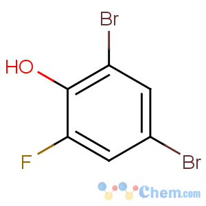 CAS No:576-86-3 2,4-dibromo-6-fluorophenol